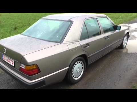 Mercedes Benz W 124 Typ 260 E orig. 74 tkm ---- ein Zustandsbericht Teil 2