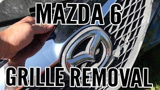 Mazda 6 How to Remove/Replace Grille