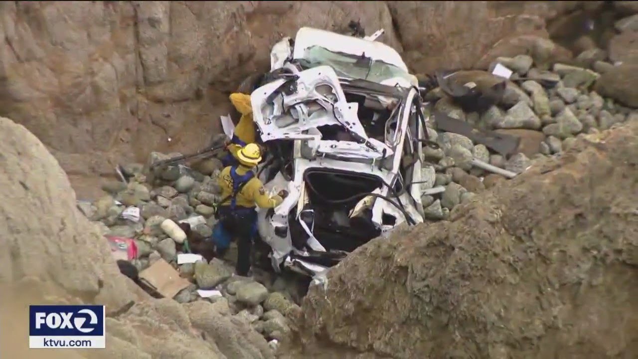 Daring cliffside rescue saves family injured in crash near Devil's Slide facade placeholder