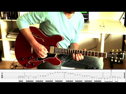 Robben Ford C7 lick - with TAB