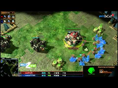 [gNations] Titan vs Lucifron Starcraft 2 HD polski komentarz Heart of the Swarm