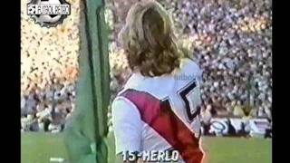 River Plate Campeon Nacional 1981 vs Ferro 1 a 0 Kempes, Pasarella, Merlo FUTBOL RETRO