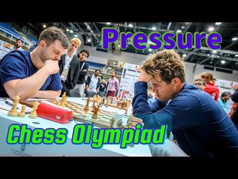 Full of Pressure!!! Magnus Carlsen Vs Vladimir Fedoseev || Chess Olympiad
