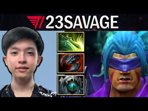 T1.23SAVAGE ANTI-MAGE VERSUS TOPSON BOUNTY HUNTER - DOTA 2 GAMEPLAY