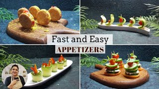 4 must try Appetizer Recipes for those looking for something new - Fast and Easy