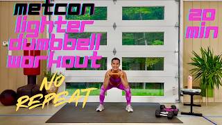 20 MIN Full Body Metabolic Workout 🔥 Dumbbell Strength | No Repeats