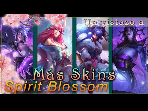 Spirit Blossom Ahri, Riven, Cassiopeia & Kindred 🌸