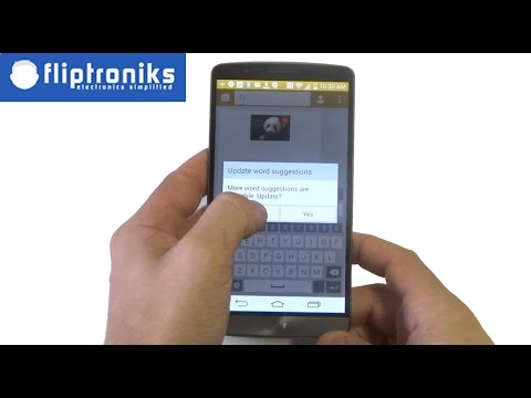 LG G3: How to Insert an Image into a Text Message - Fliptroniks.com