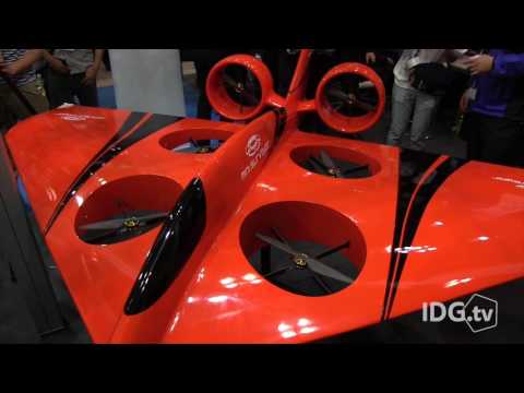 Drönarna som når dit människor inte går - se det bästa från Drone Expo i Japan