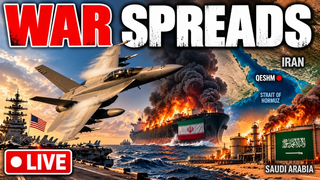 LIVE: Iran War EXPANDS With NEW Attacks Across The Middle East