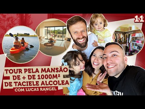 POD ENTRAR - Tour pela mansão de + de 1000m2 de Taciele Alcolea com Lucas Rangel