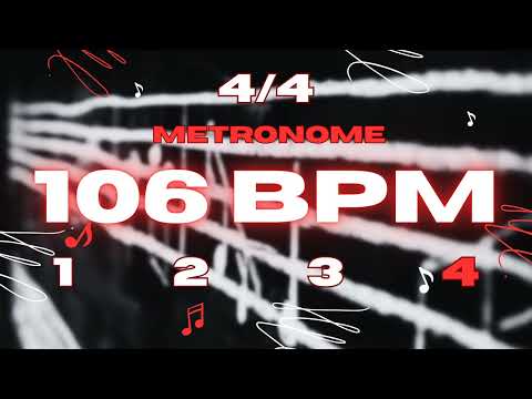 106 BPM - 4/4 Metronome