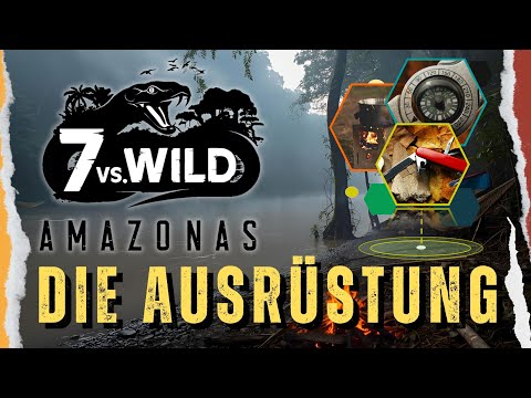 The equipment in 7 vs Wild Amazonas I Analysis of the trailer and preview video