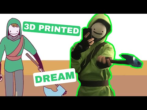 Zuriel Joven - 3D Printed Dream Mask - Crafting Your Minecraft Halloween Costume