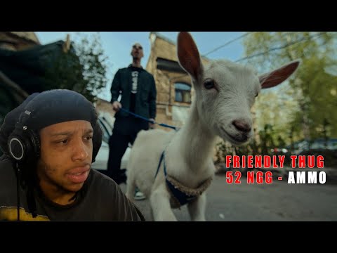 Black American Reacts to RUSSIAN Rap! | Friendly Thug 52 NGG - AMMO (Reaction)