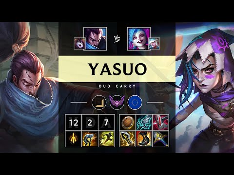 Yasuo ADC vs Jinx - EUW Master Patch 25.S1.3