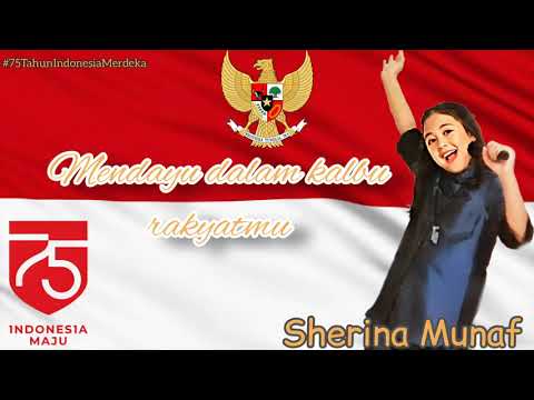 SIMFONI RAYA INDONESIA - SHERINA (with lyrics)