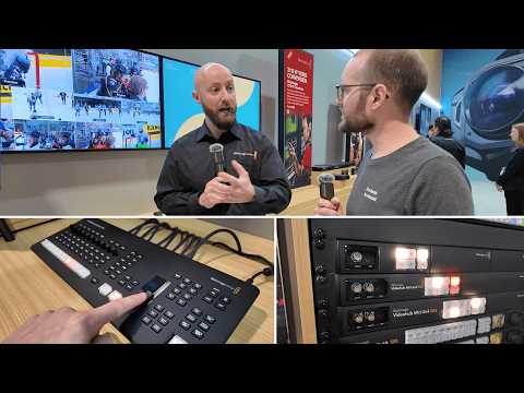 ATEM Mini Extreme ISO G2 and new VideoHub Mini models - Blackmagic Design at NAB 2025