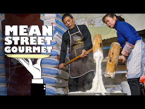 糯米餅（Ciba）。暖暖的、有嚼頭的、有彈性的街頭小吃 (Sticky Rice Cakes (Ciba): Warm, Chewy, Hearty Street Snack)