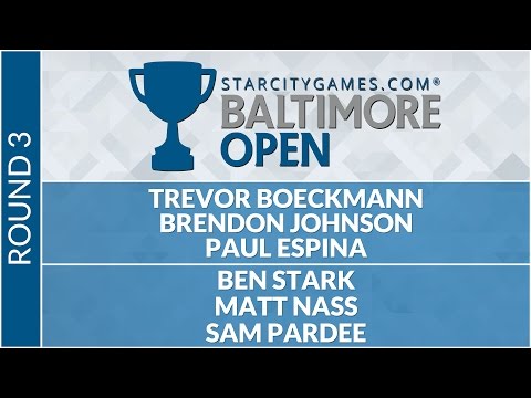 SCGBALT - Round 3 - Espina-Johnson-Boeckmann VS Pardee-Nass-Stark (Team Constructed)