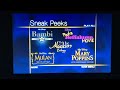 Sneak Peeks Menu To Aladdin Special Edition DVD 2004