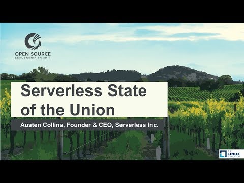 Keynote: Serverless State of the Union - Austen Collins, Founder & CEO, Serverless Inc.