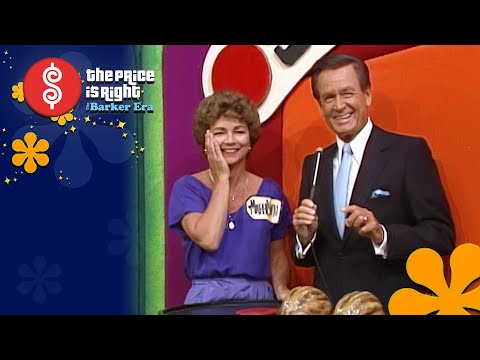 Bob Barker Gets Everyone Laughing During a Round of Shell Game - The Price Is Right 1985