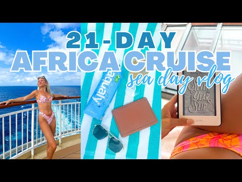 Thumbnail for SEA DAY IN MY LIFE: 21-DAY AFRICA CRUISE || NORWEGIAN DAWN