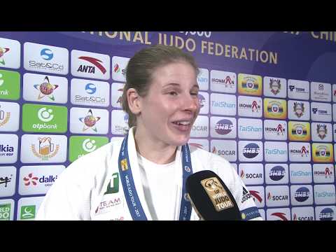 Interview Bernadette GRAF (AUT) Winner Hohhot Judo GP 17