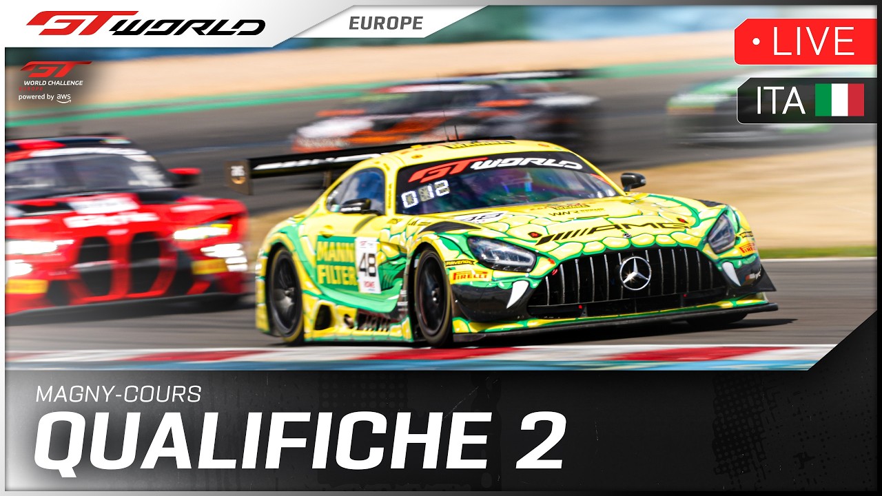 LIVE | Qualifiche 2 | Magny-Cours | GT World Challenge powered by AWS 2026 (Italiano)