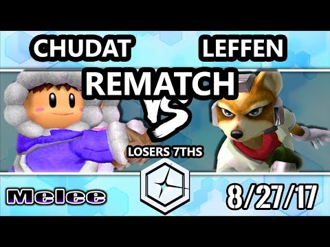 REMATCH Shine 2017 SSBM - Liquid'Chudat (Ice Climbers) vs TSM | Leffen (Fox) - Melee L7