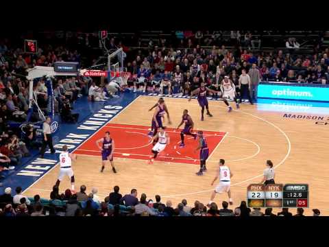 Travis Wear Highlights Suns vs. Knicks 12.20.2014 - 2 Points