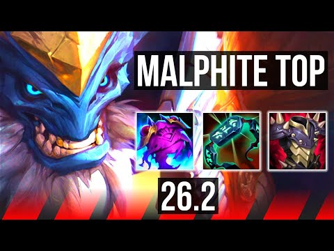 MALPHITE vs MORDEKAISER (TOP) | Good KDA: 7/1/9 | NA Master | 26.2