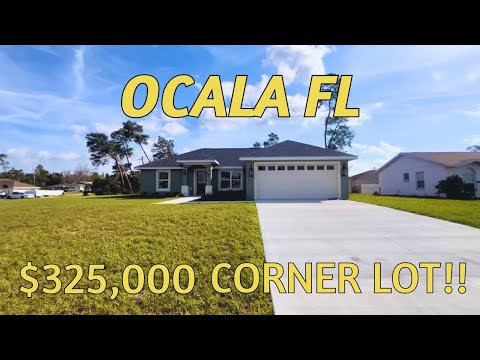 Affordable Contemporary Ocala Dream Home| 4 Bedroom 2 Bathroom Home On An Oversized Lot!!