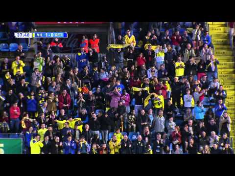 Gol de Mario (1-0) en el Villarreal CF - Getafe CF - HD