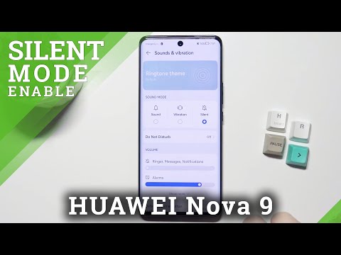 How to Turn On Silent Mode on HUAWEI Nova 9 - Turn Off Silent Mode