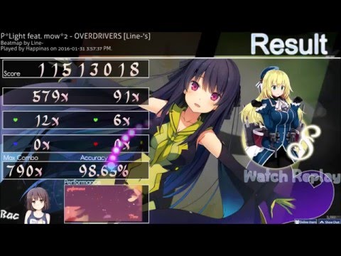 P*Light feat. mow*2 - OVERDRIVERS (Line-'s)