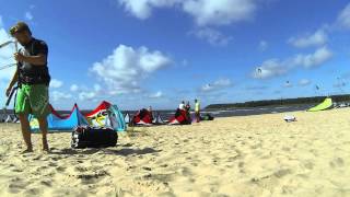 preview picture of video 'Yyteri kitesurf timelapse'