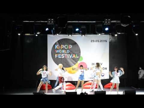 KWF 2016 (K-pop Girl's Band) Cover Dance - Ladies' Code - Kiss Kiss