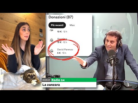 Michelle Comi lancia una colletta: Parenzo tra i donatori - La Zanzara 7.10.2024