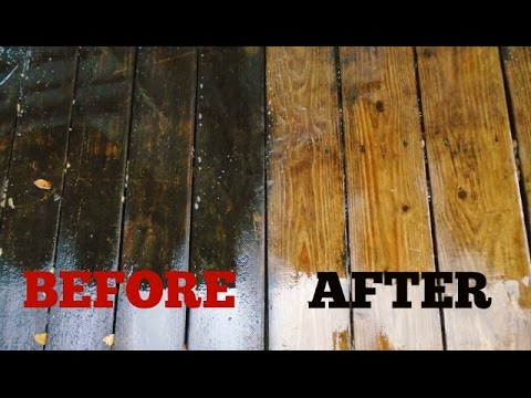 YouTube video about: How to clean dog poop off wood deck?