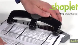 Swingline 12-Sheet SmartTouch Three-Hole Punch