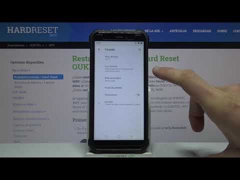Cómo cambiar el tiempo de bloqueo de pantalla en OUKITEL WP5 - tiempo de espera