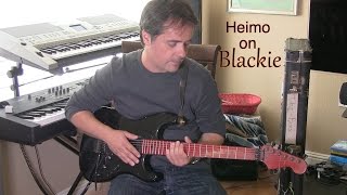 Heimo on Blackie The Fixx Jamie West-Oram&#39;s Guitar 86-91
