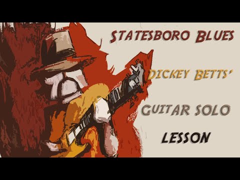 Statesboro Blues - Dickey Betts' Guitar Solo (At Fillmore East)