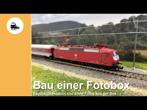 Bau einer Fotobox für die Modellbahn - Teil 1