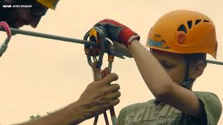 Summer Active Holiday. Summer Family Vacation. Educational Video