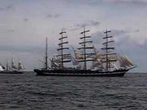 The Tall Ships Races 2007 Cuauhtemoc and Standarth prt 2