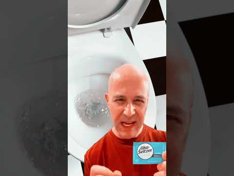 What Alka-Seltzer Does To Your Toilet!  Dr. Mandell