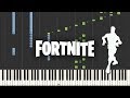 FORTNITE - Default Dance Moves 1 (Piano Tutorial) [Synthesia]